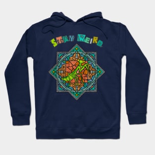 Stay Weird Praying Mantis Hoodie